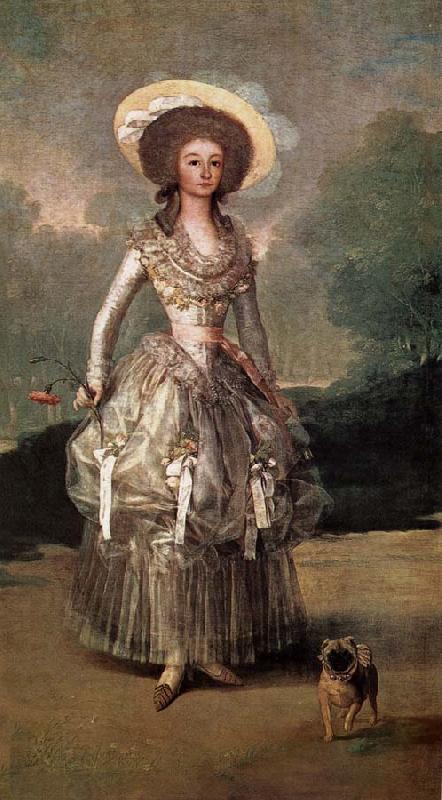Francisco Goya Marquise of Pontejos China oil painting art